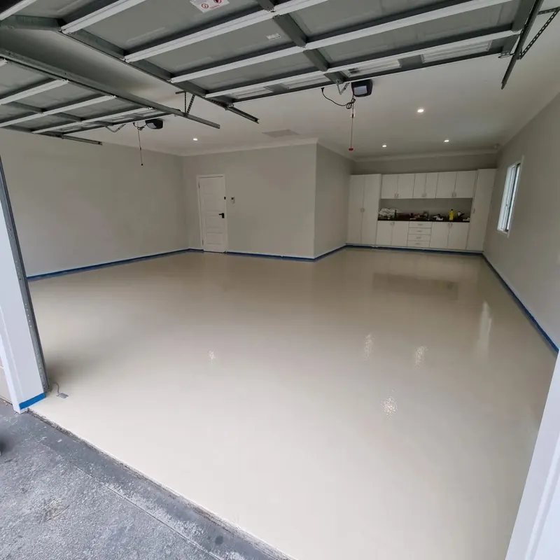 Seamless epoxy coating